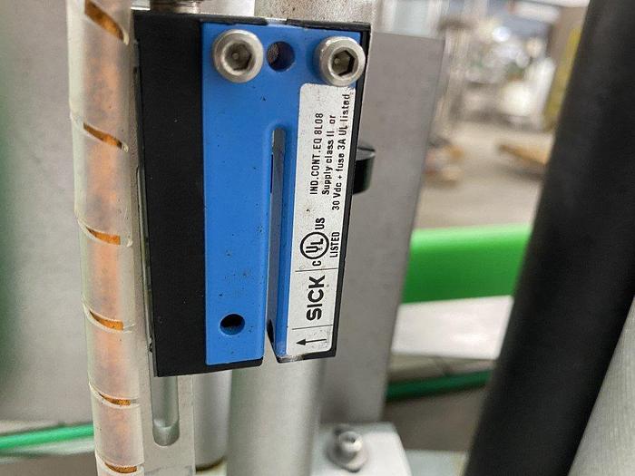 Used Bottle Labelling Station