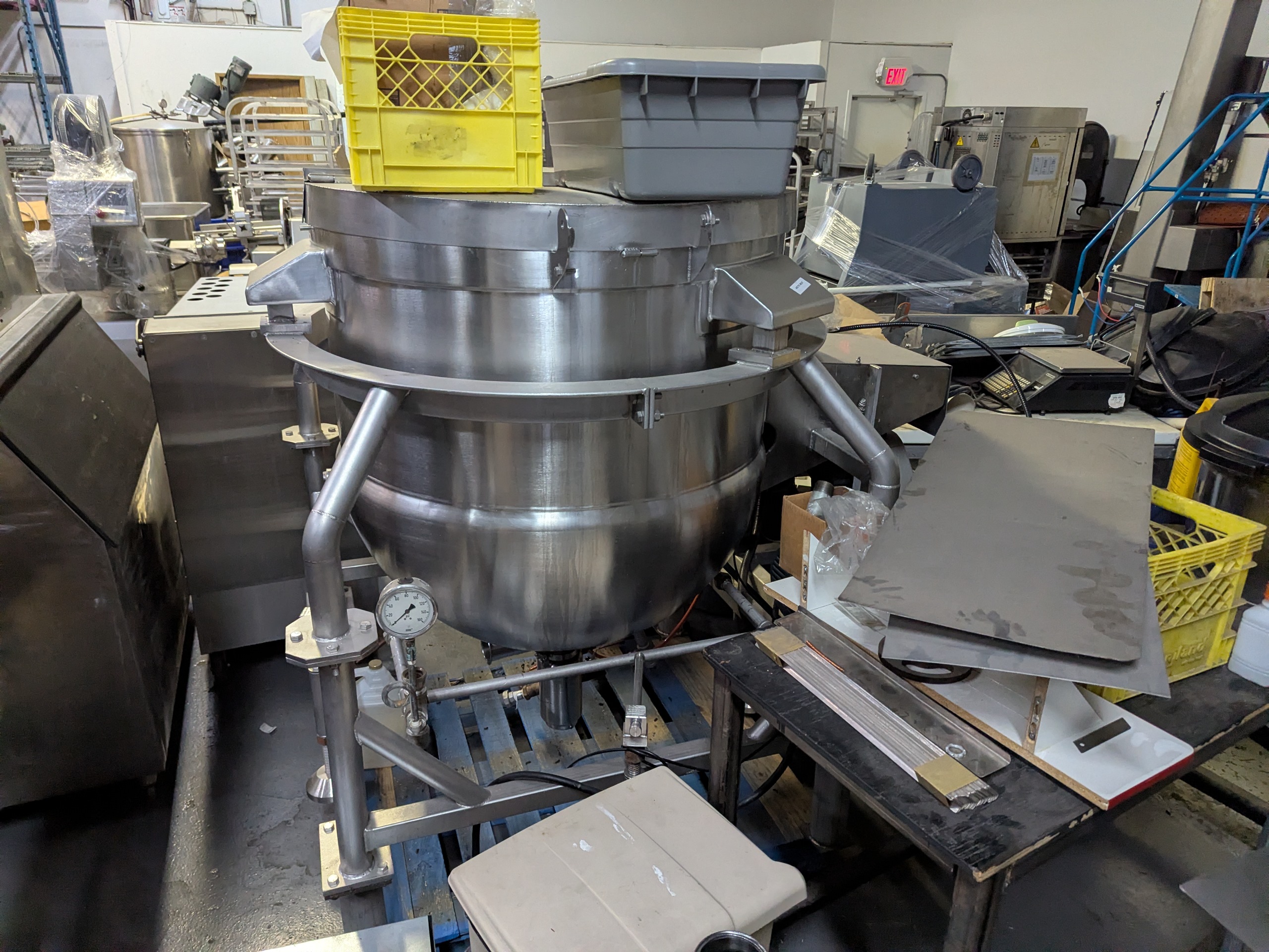 Used JC Pardo And Sons Agitated Steam Kettle