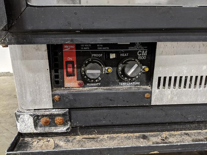 Used Metro C75-C8N Proof Cabinet & CM1500 Heating Unit