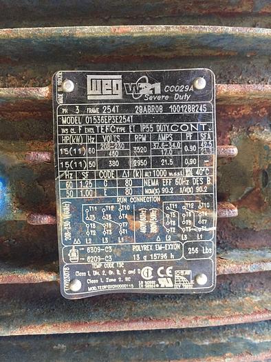 Used Centrifugal Rotary Pump & Motor