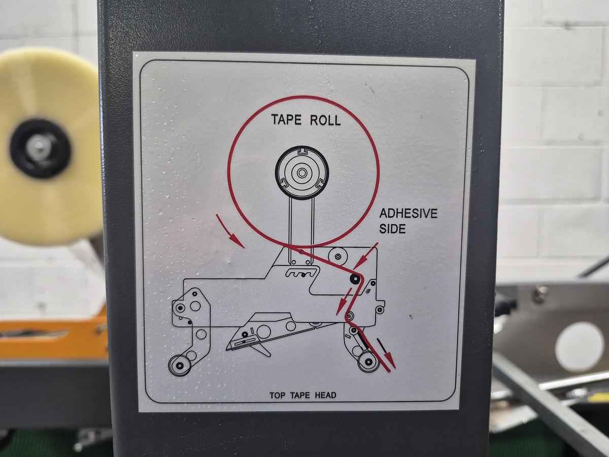 Used AB Sealer Semi-Automatic Top & Bottom Case Sealer