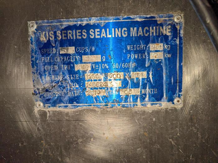 Used KIS Series Cup Sealing Machine