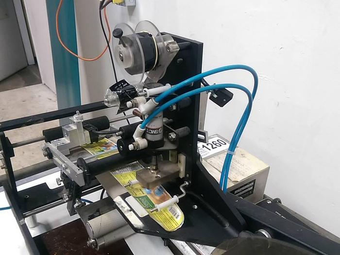 Used Speck-Tech Table-Top Bottle Labeler