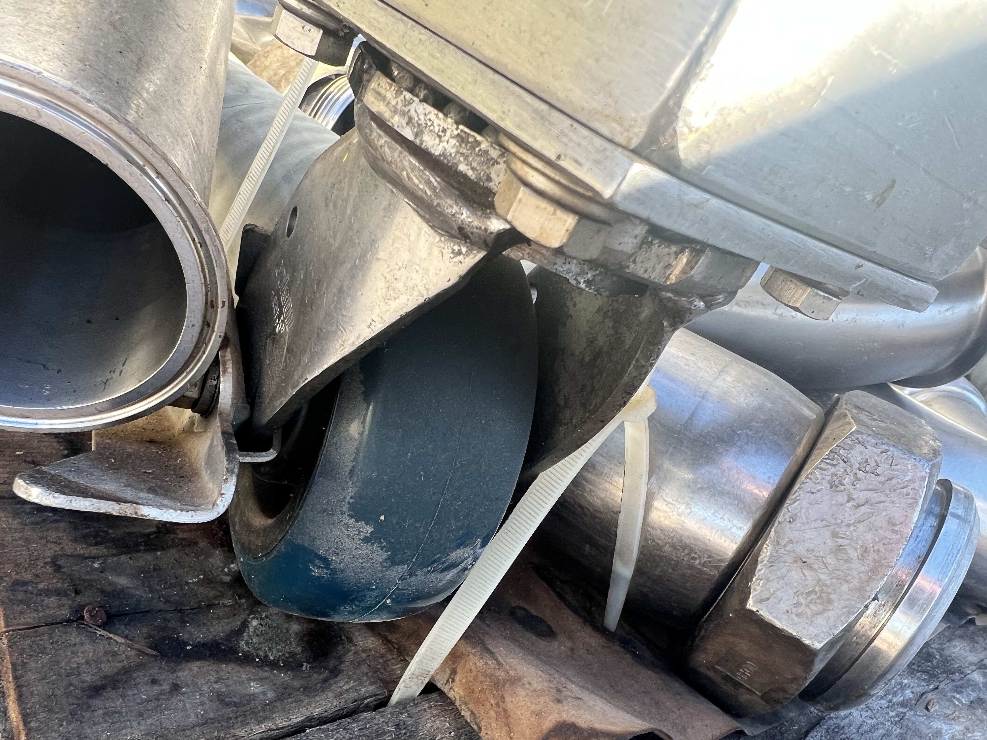 Used Murzan SS Diaphragm Pump