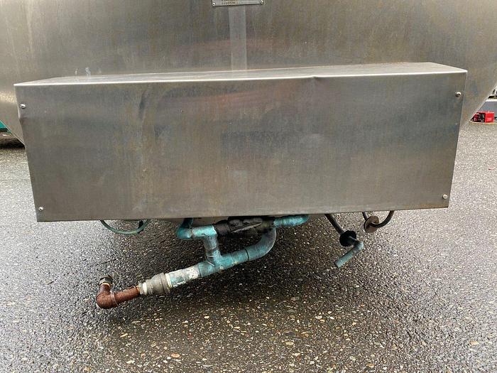 Used Babson 1250 Gal Jacketed Dairy Tank