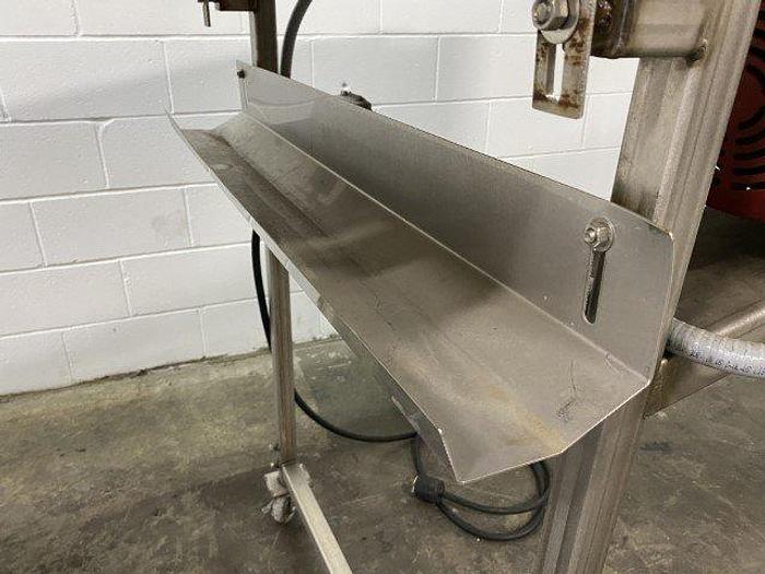 Used 11' L Crescent-Top Incline Conveyor