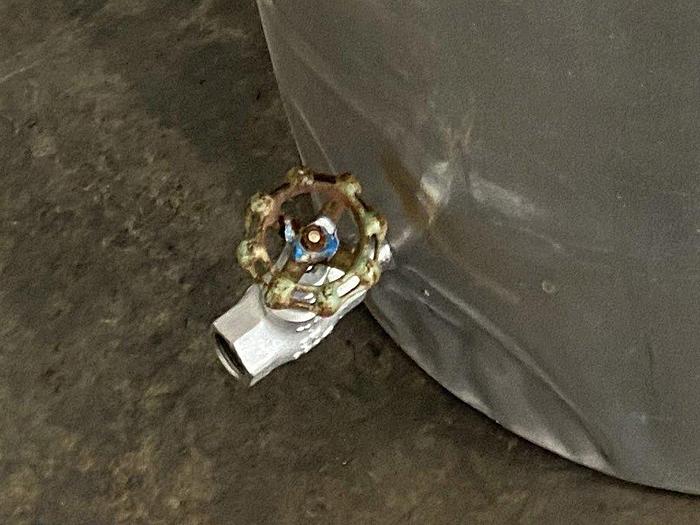 Used Jacketed Half-Cylinder Tank