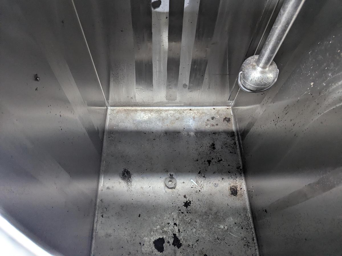 Used Insulated 3 Compartment Holding Tank with Agitation