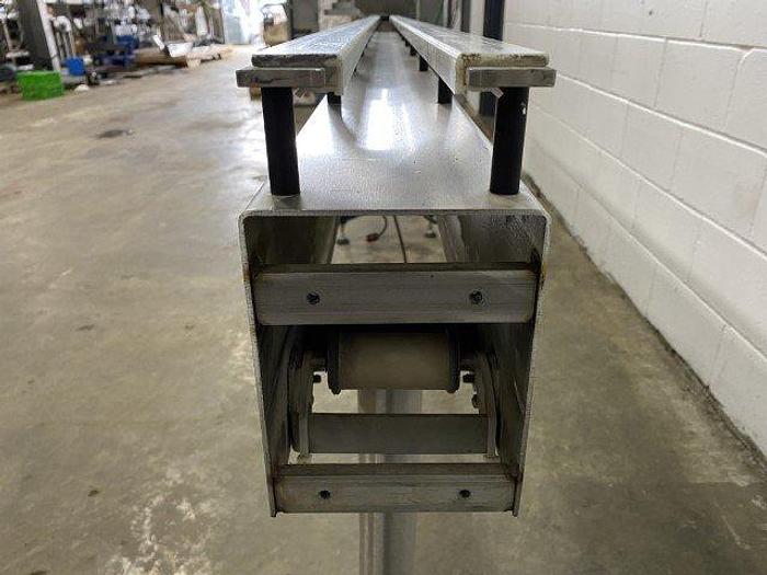Used NJM 9' Indexing Conveyor Frame