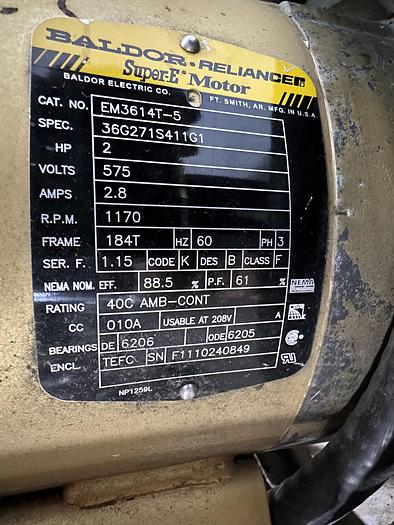 Used Gump CP43 Pressure Sifter