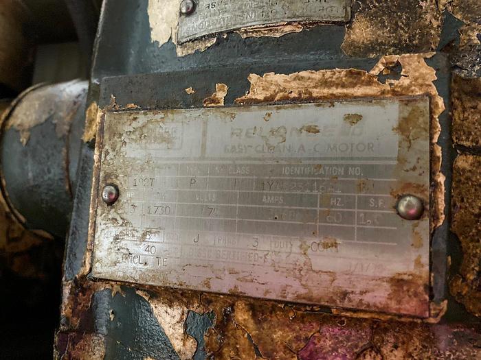 Used Rietz RS-15 SS Twin-Shaft Paddle Blender