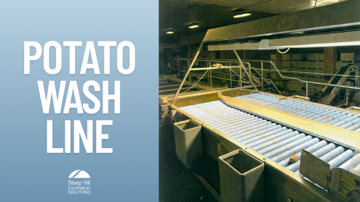 Used Wyma Potato Wash Line