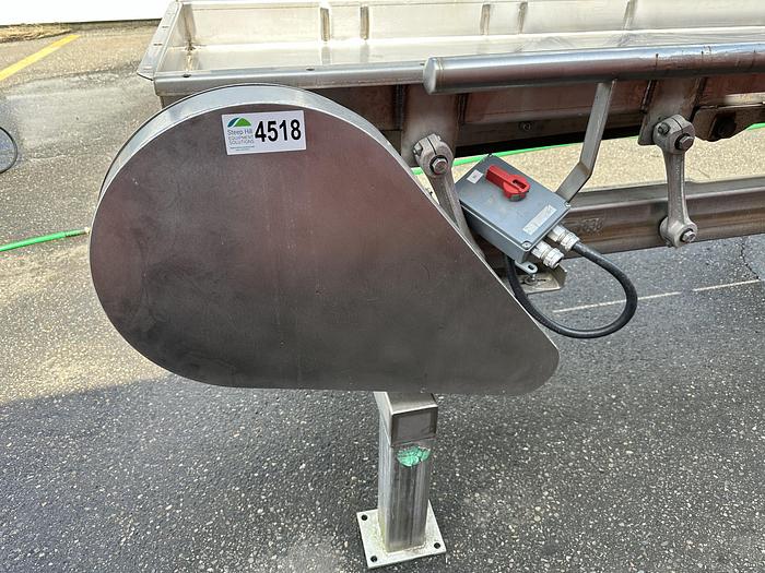 Used Stainless Steel Shaker Conveyor