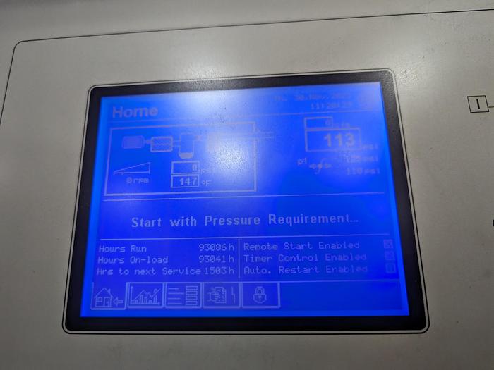 Used CompAir Rotary Screw Compressor 