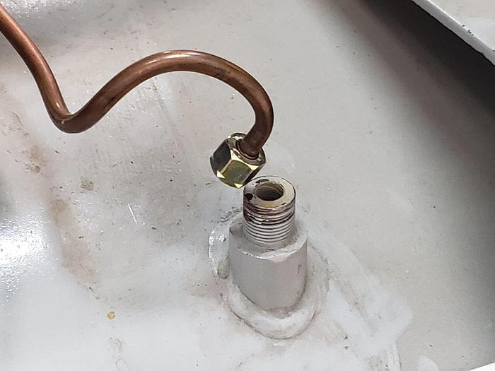 Used Tianbao Belt-Driven 10 Hp Air Compressor