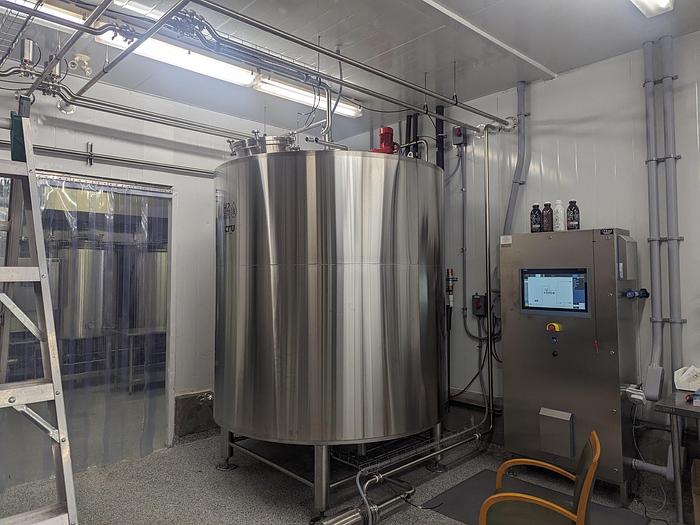 Used Cru 6,000L Holding Tank with Agitation