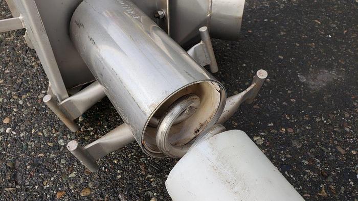 Used Flexicon Flexible Screw Conveyor with Hopper