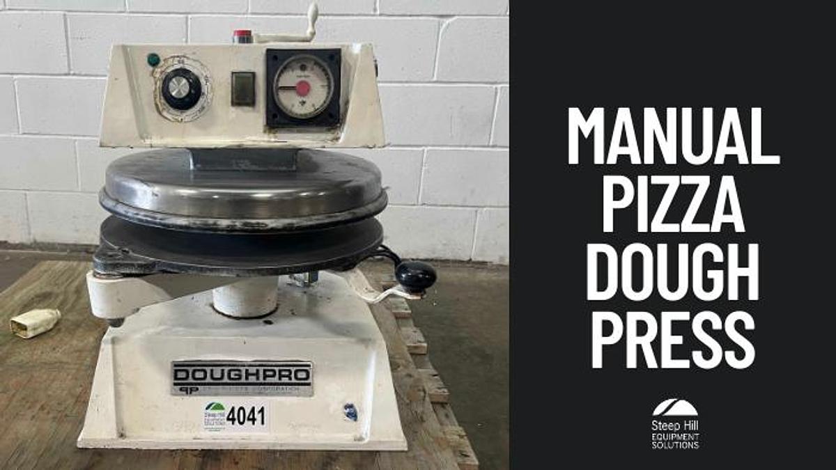 Used Doughpro Manual Pizza Dough Press
