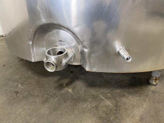 Used 500 Gallon Jacketed Dairy Tank