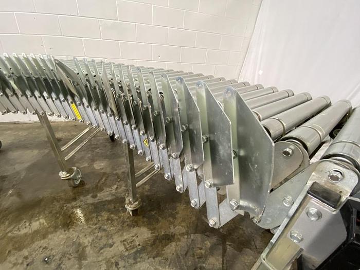 Used BestFlex Powered Flexible Roller Conveyor