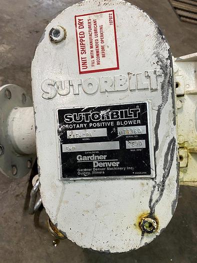 Used Sutorbilt Rotary Positive Blower