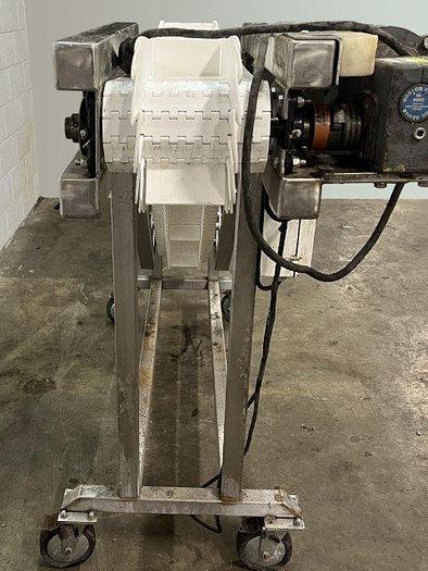 Used 4.5' High Z-Style Incline Conveyor