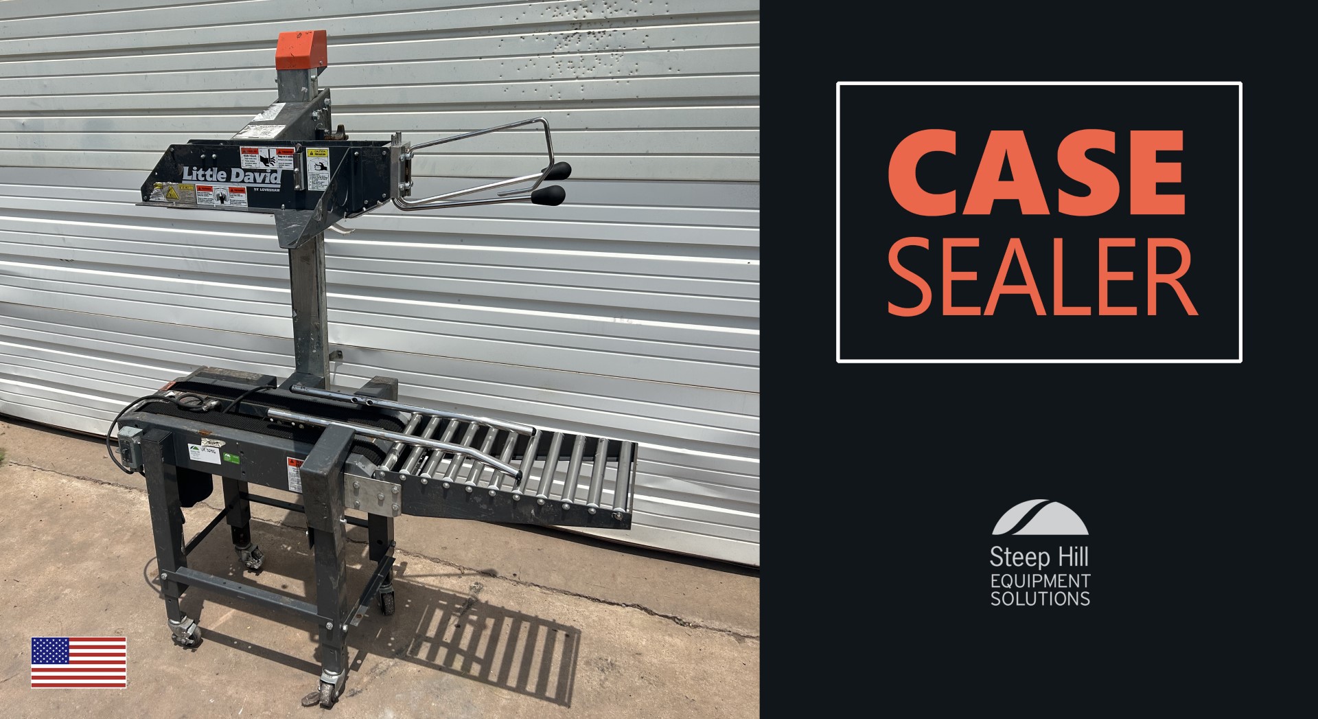Used Loveshaw Little David LD-7 Case Sealer