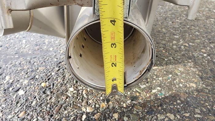 Used Flexicon Flexible Screw Conveyor with Hopper