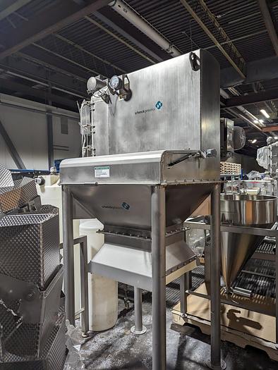 Used Schenck Process Bag Dump Station w/ Dust Collector