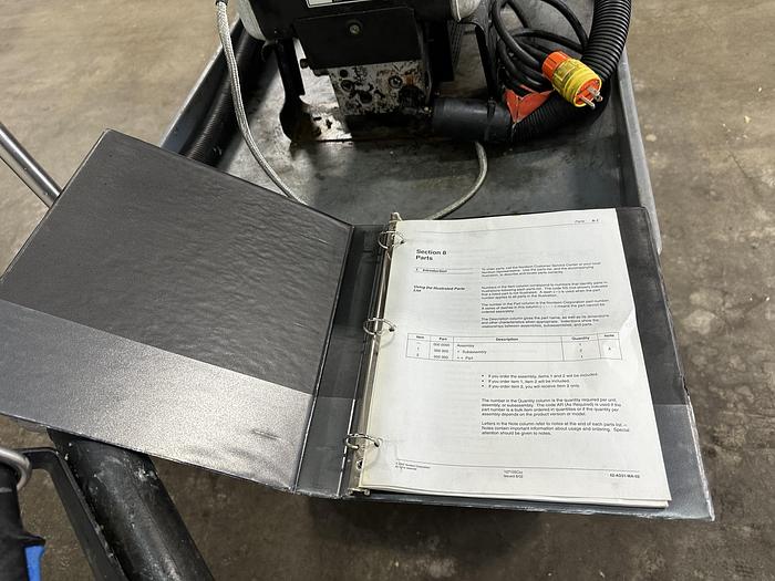 Used Nordson DuraBlue 4 Glue Machine