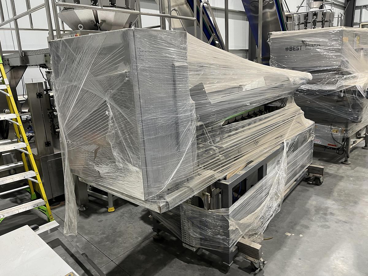 Used A&B 10-Lane Clamshell Filler