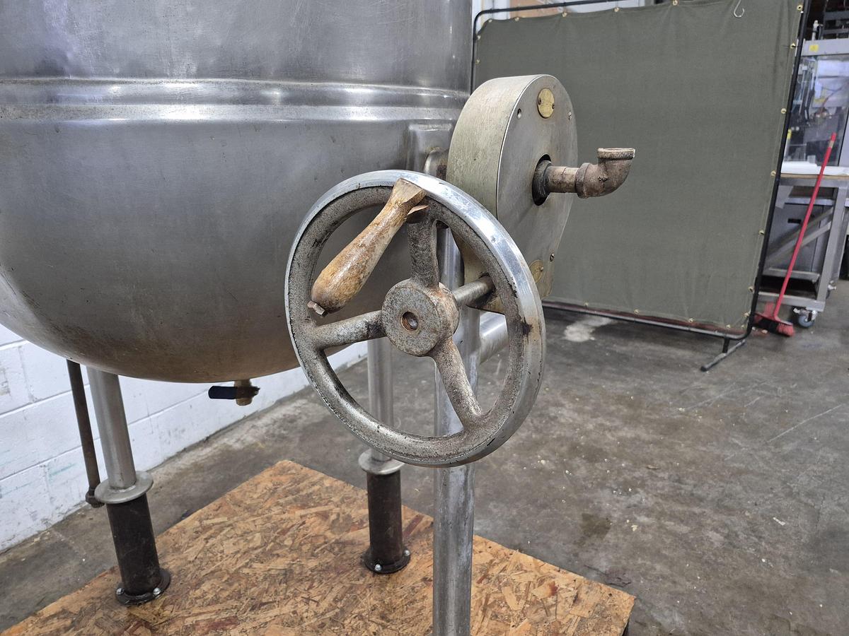Used Goren D-80 SP 80 Gallon Jacketed Tilting Kettle