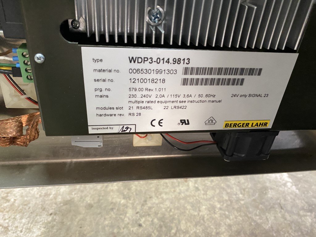 Used CFS OLTB-150L Print & Apply Labeller