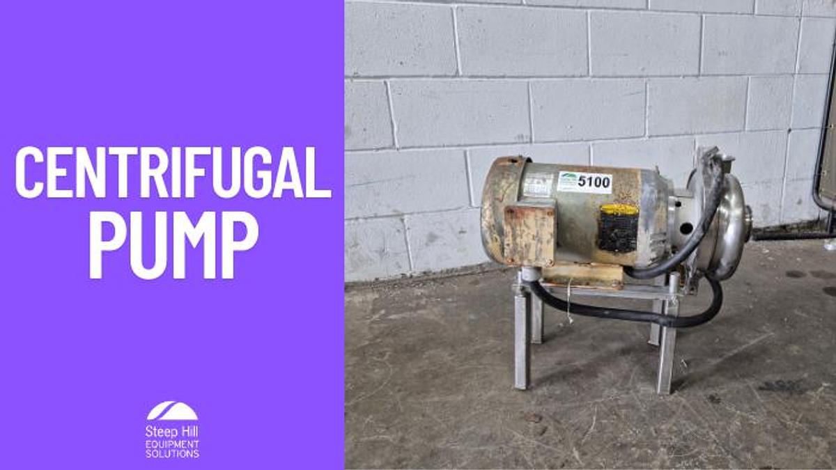 Used Waukesha 2065 Sanitary Centrifugal Pump