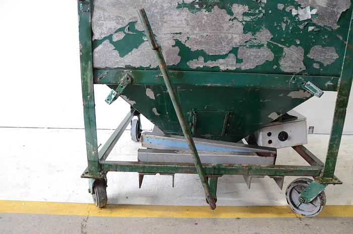 Used 150 Gallon Mobile Bin Hopper