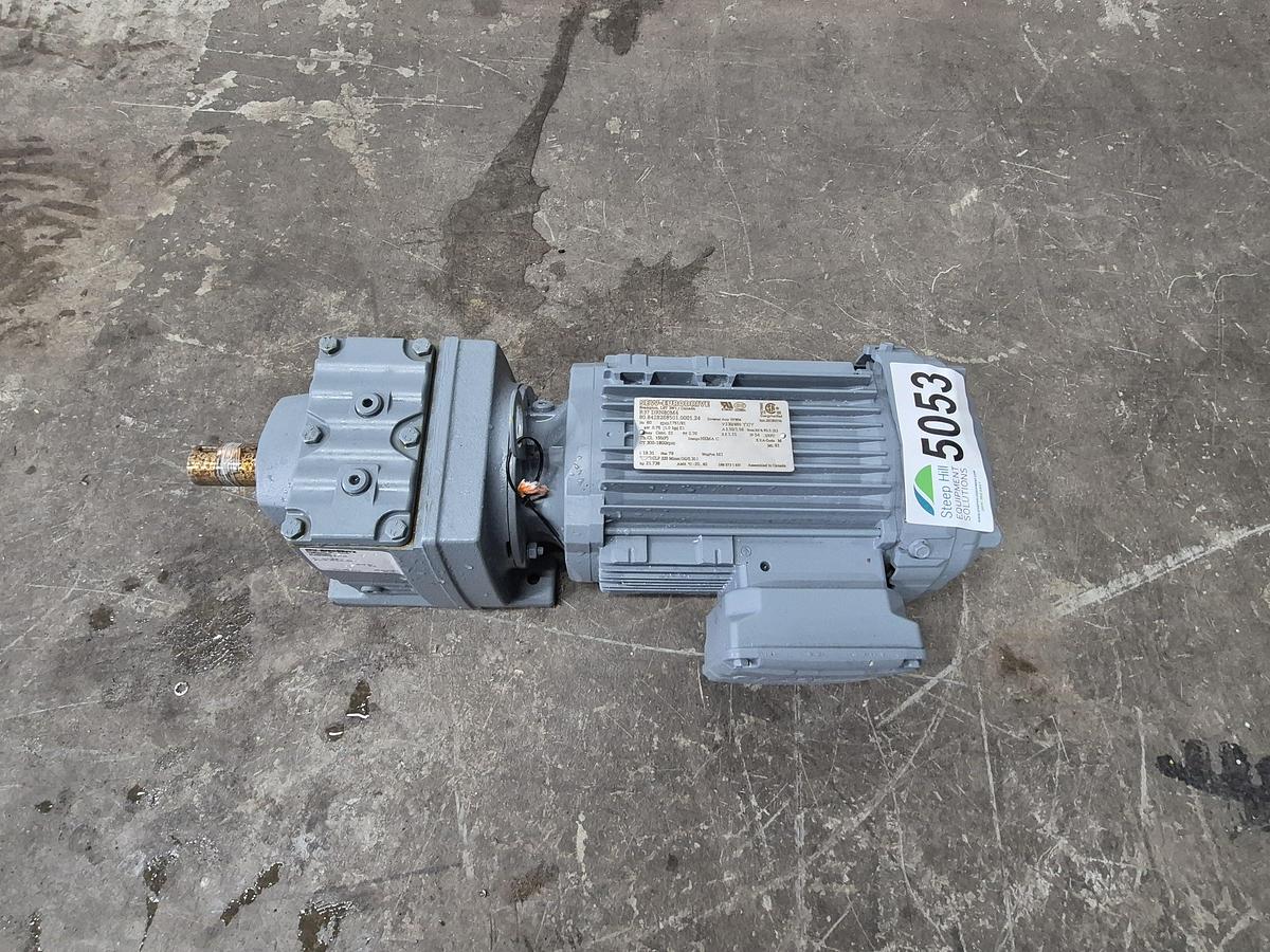 Used Sew-Eurodrive 1 HP Helical Gearmotor 