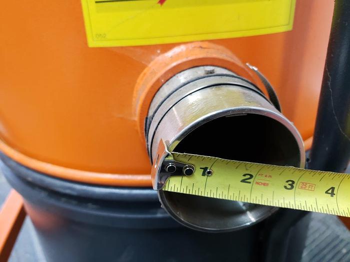 Used Kiekens D852 Industrial Vacuum Cleaner