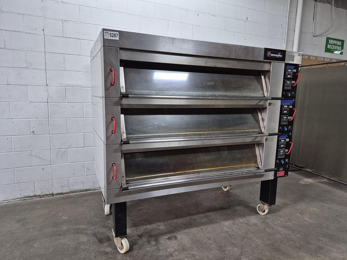 Used Bongard M3I 4-Deck Commercial Electric Oven