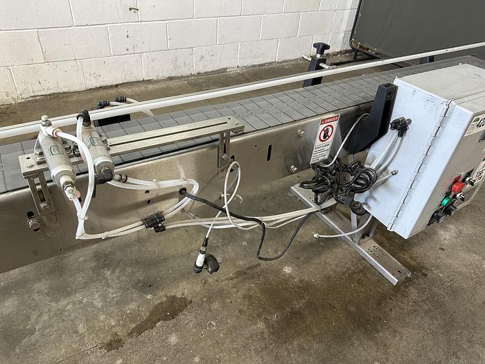 Used Weigh Right HC-10 Container Indexing Conveyor
