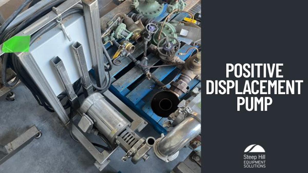 Used 1.5 HP Positive Displacement Pump