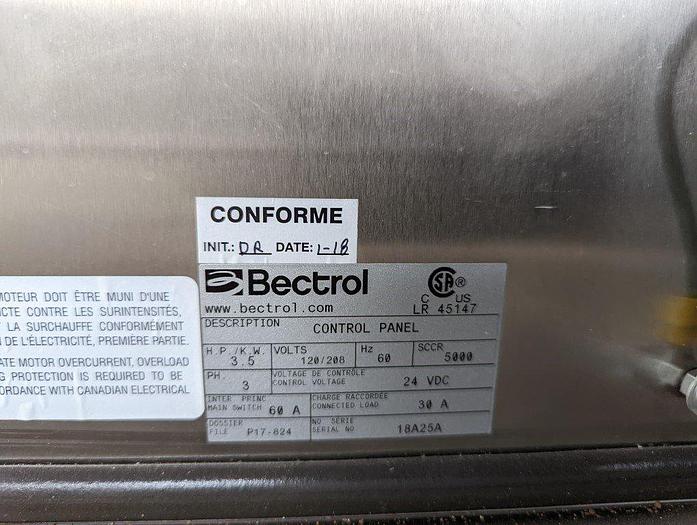 Used Perfect CT-60 Cooling Tunnel