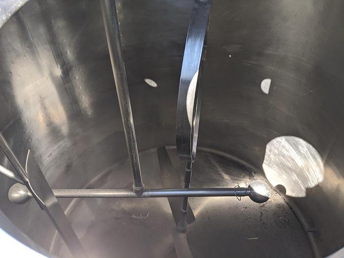 Used 1200 Gallon Jacketed Tank