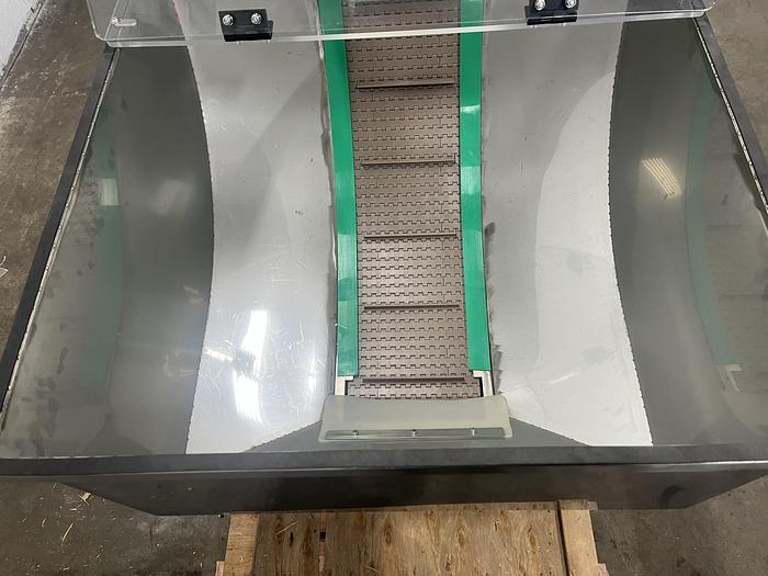 Used Elevating Conveyor with Hopper