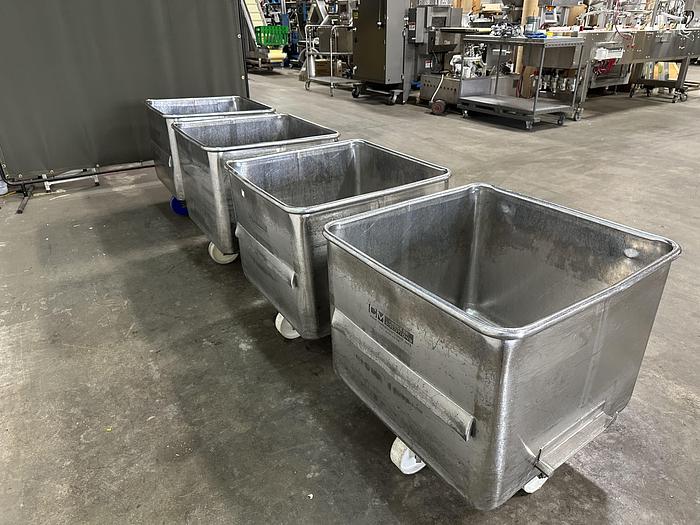Used Stainless Steel Meat Buggies