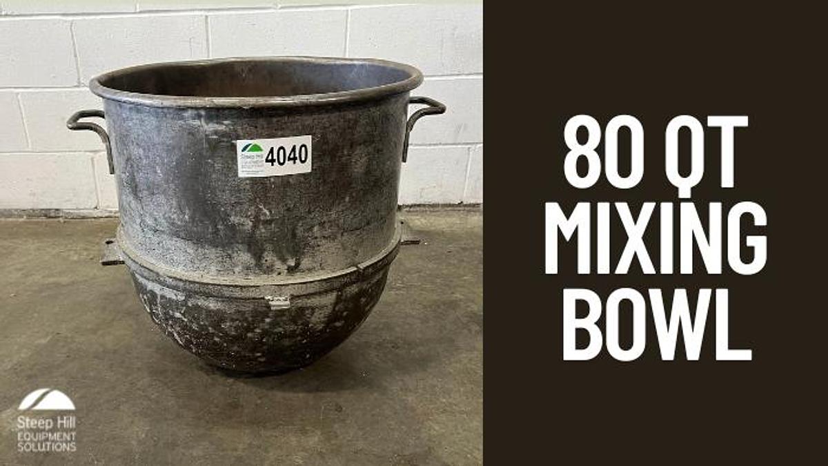 Used Hobart 80 QT Mixing Bowl