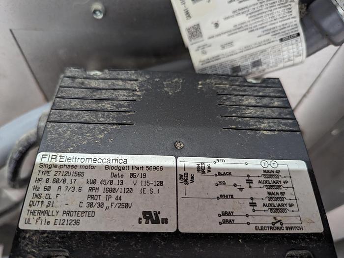 Used Blodgett Double-Stack NG Convection Ovens