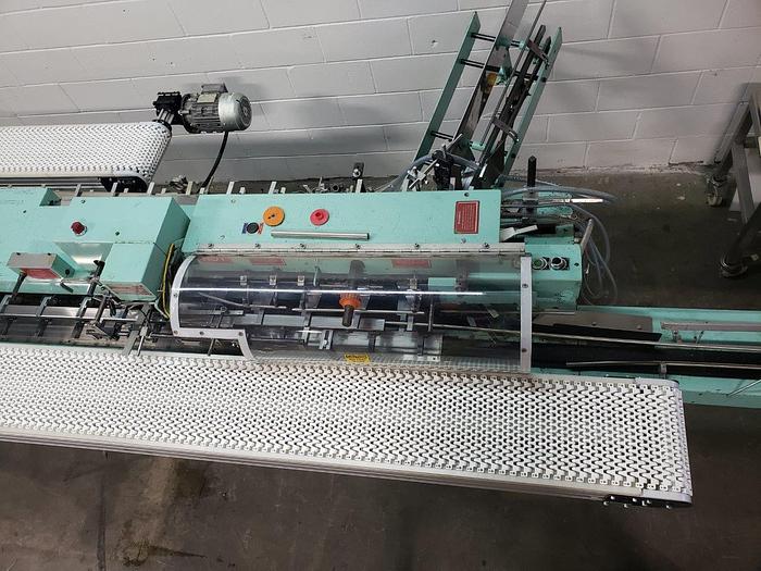 Used Bivans Vertuck 74 Cartoner with 570D Top Debosser