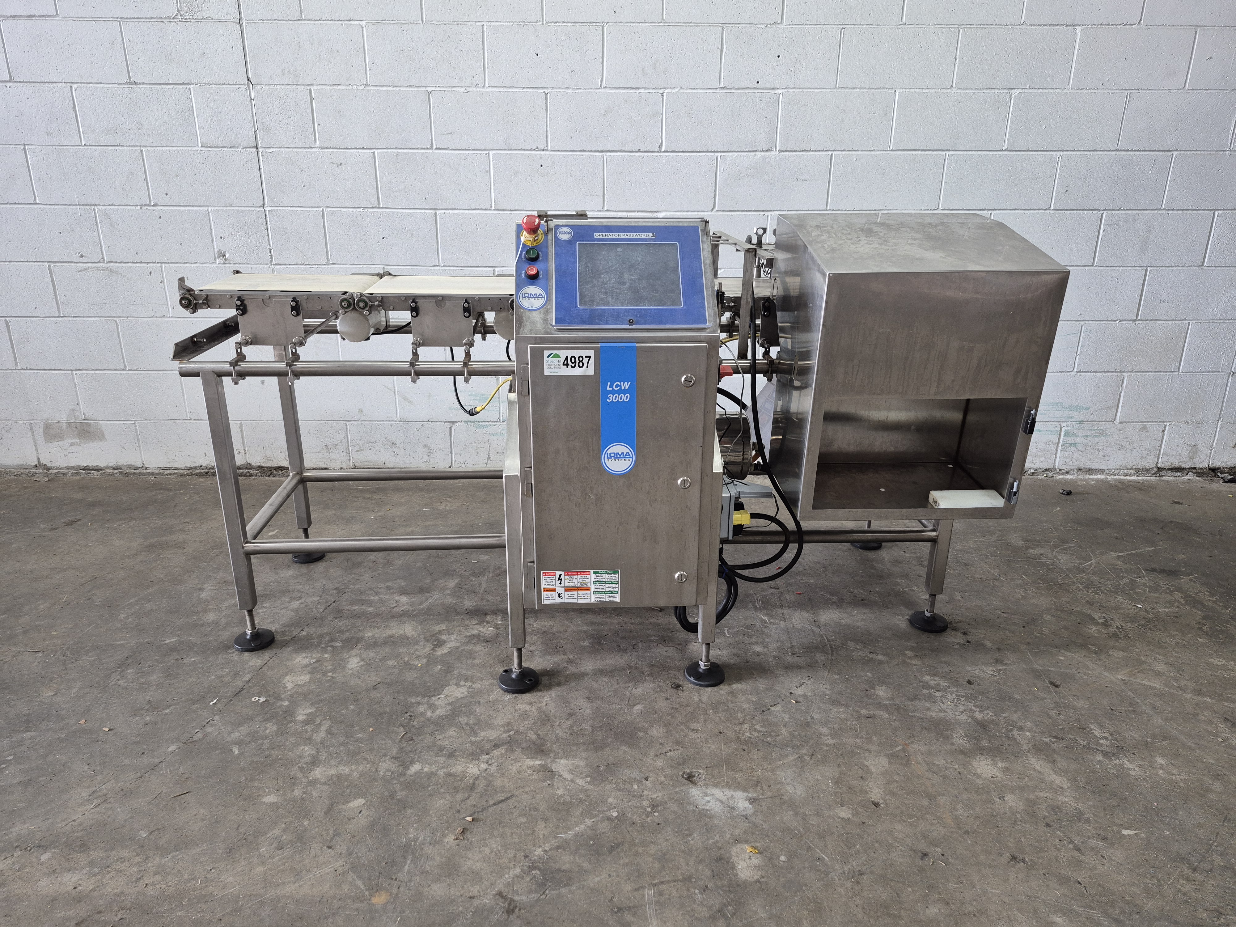 Used Loma LCW 3000 Checkweigher 