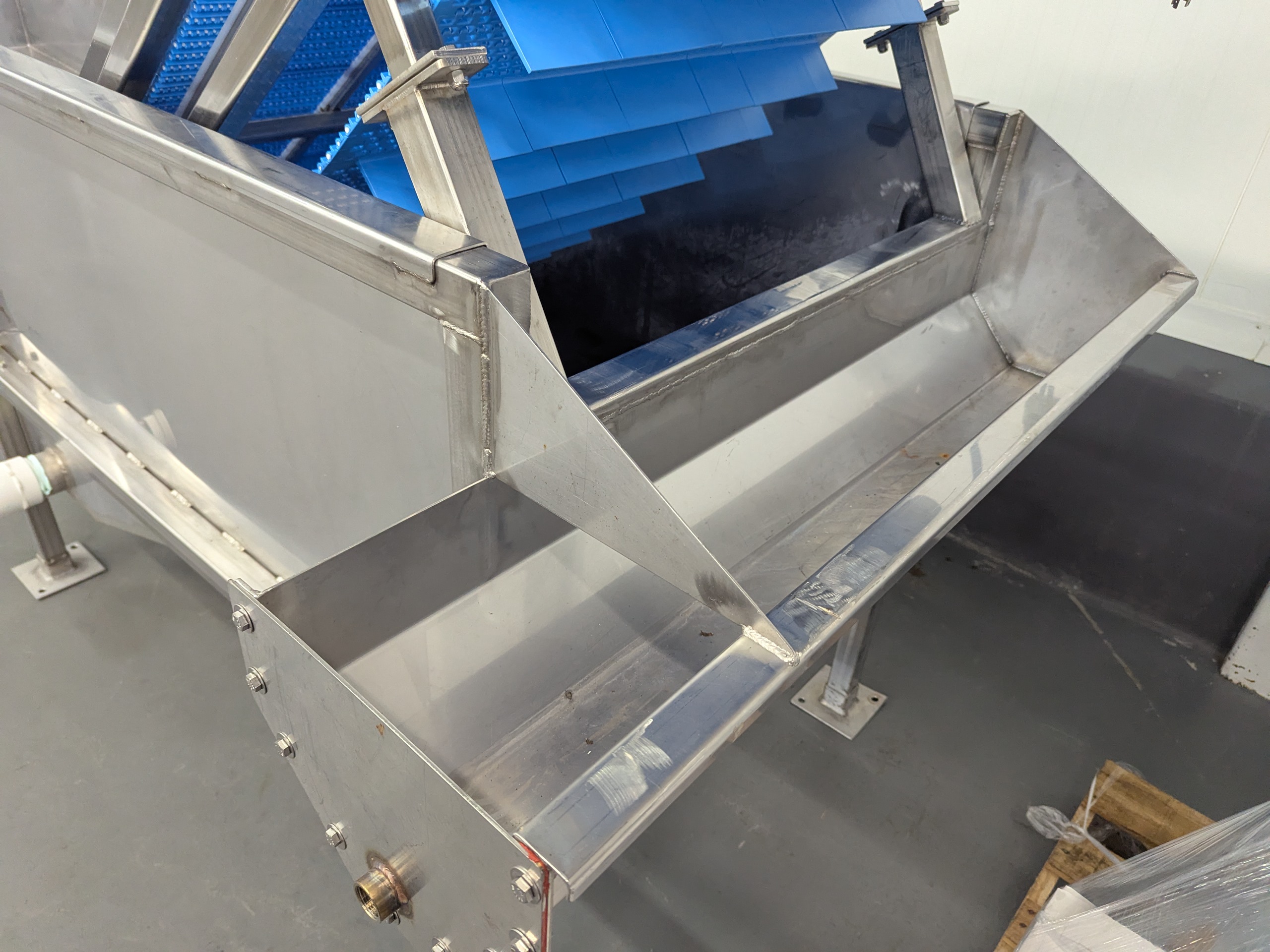 Used Water Bath Modular Conveyor