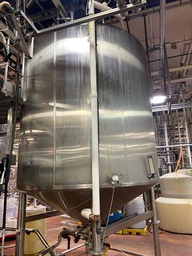 Used Falco 12,400L SS Jacketed Tank